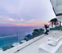 Villa Grand Cliff Ungasan, Vistas al mar
